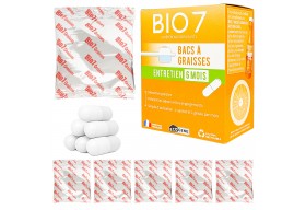 Bio7 Tłuszcze 480 g odtłuszczanie oczyszczalni