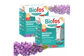 Zestaw BIOFOS Biologiczny preparat do latryn i toalet 50 g 2x5 saszetek