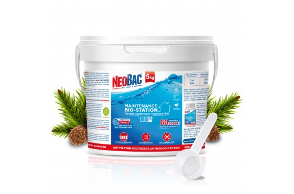 NeoBac BIO-STATION MAINTENANCE Bakterie oczyszczalnia biologiczna 1kg