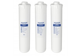 Aquaphor Zestaw WKŁADÓW FILTRÓW Wymiennych K3-K2-K7 do Wody