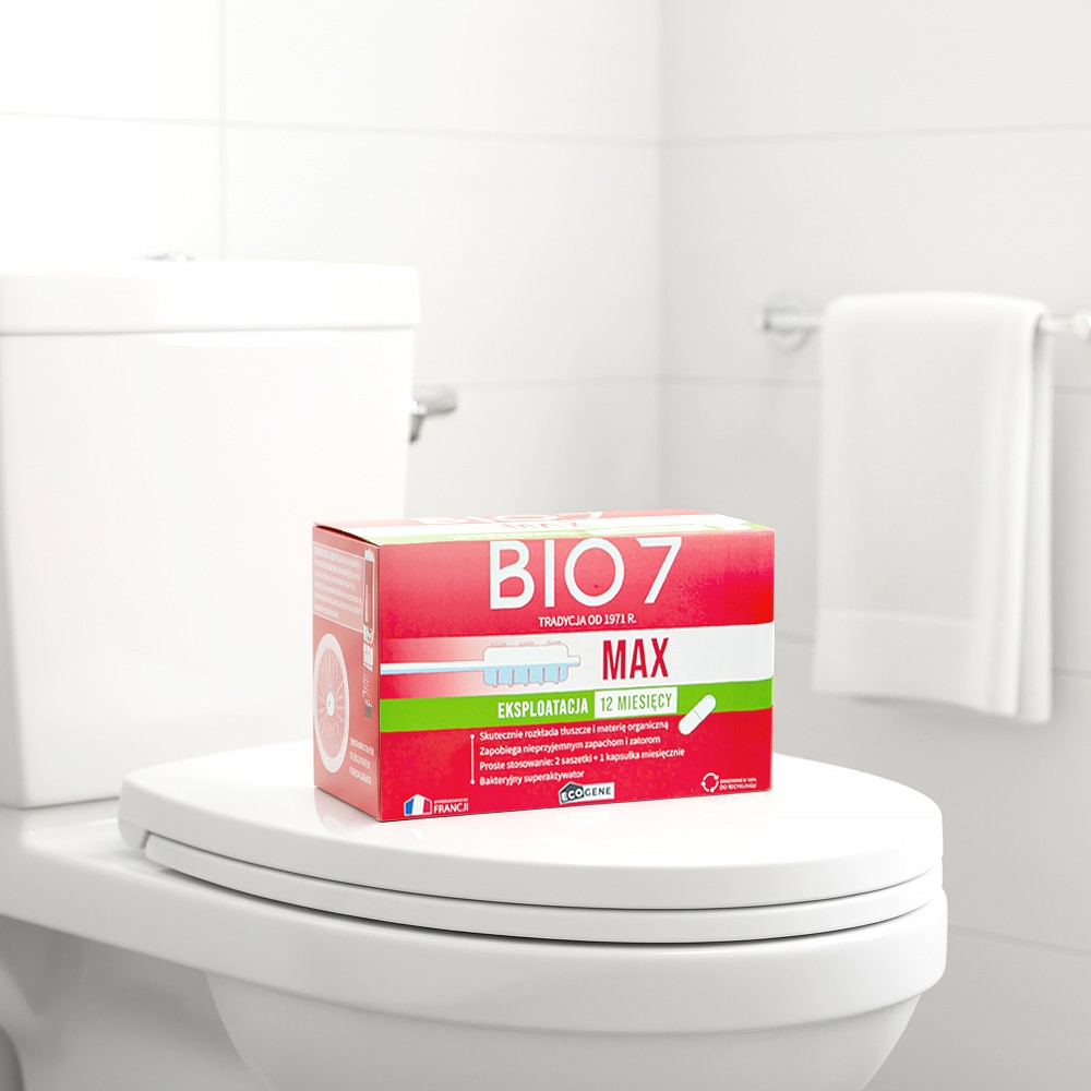 Bio7 max preparat do szamb i oczyszczalni