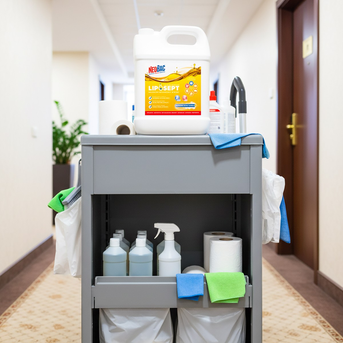 Odtłuszczacz biologiczny dla hotelarstwa