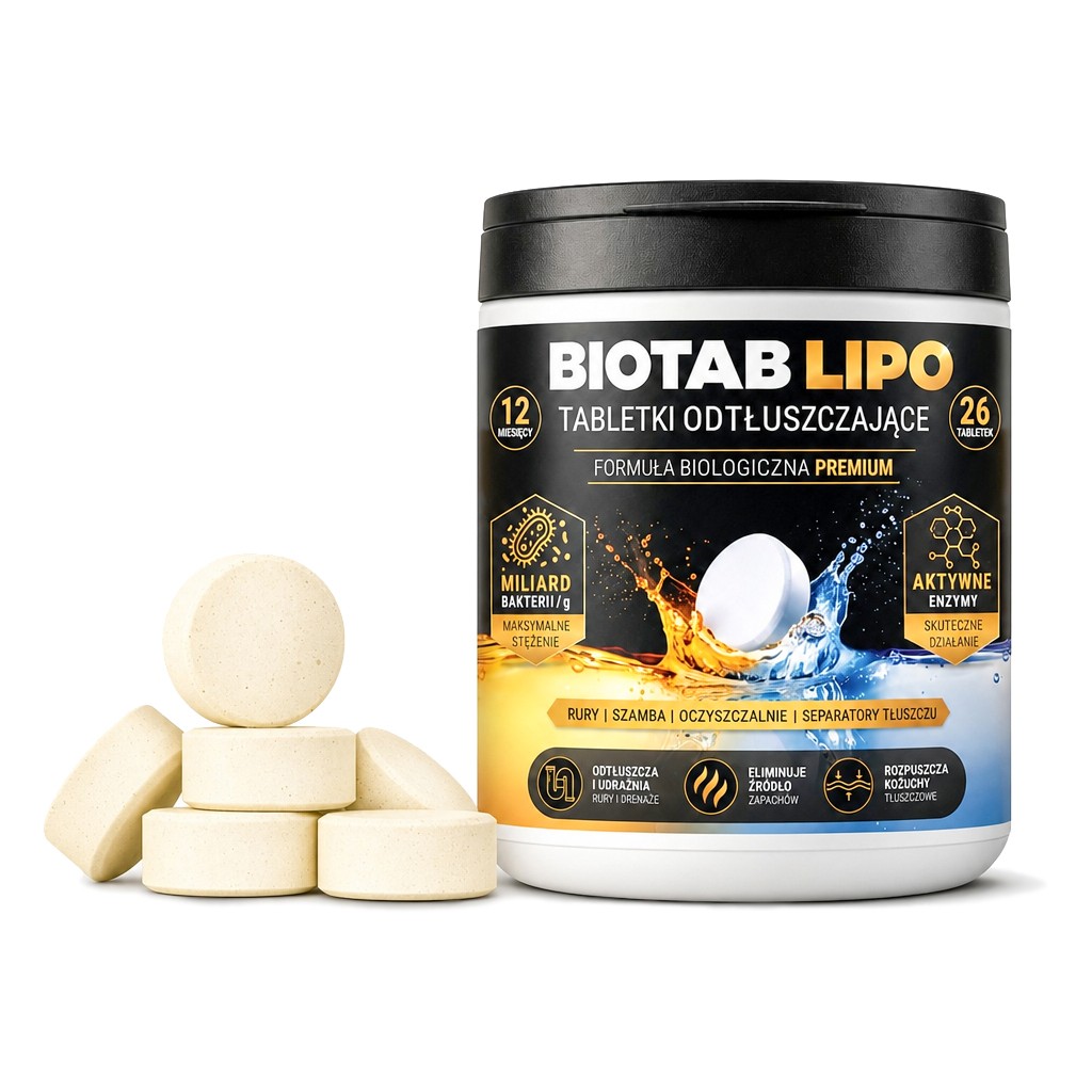 BIOTAB LIPO tabletki odtłuszczające
