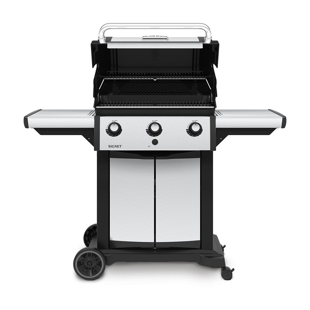 grill z otwartą pokrywą signet broil king