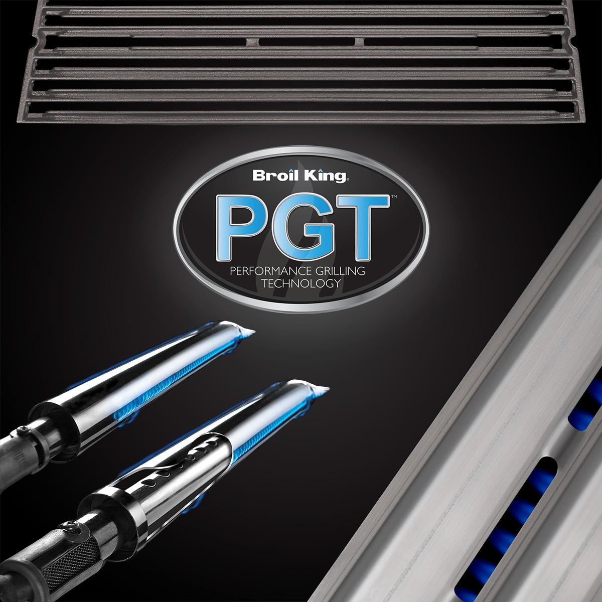 technologia grillowania PGT w grillu baron 590