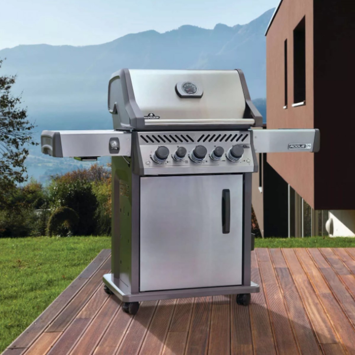 Grill gazowy srebrny Napoleon Rogue PRO-S 425 RSIB [RPS425RSIBPSS-2-PL]