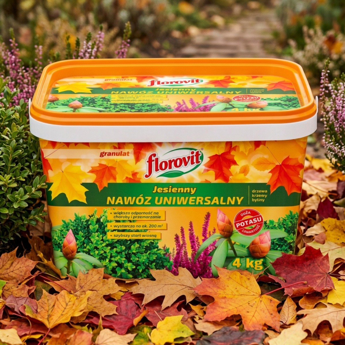 Jesienny Nawóz Uniwersalny zimowanie roślin Florovit 4kg