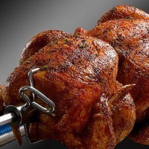 Palnik tylny z rożnem grilla broil king regal