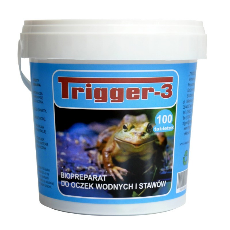 Trigger-3 do stawu i oczek wodnych 100 tabletek