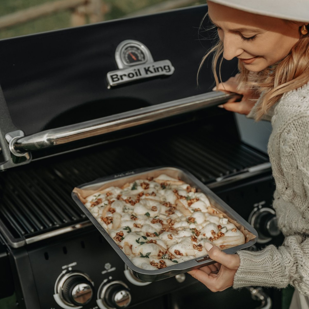 zapiekanka z grilla broil king crown