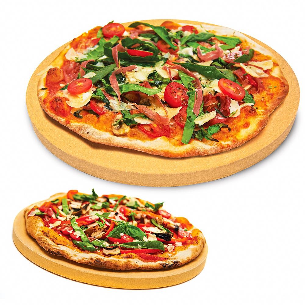 kamień do pizzy na ruszt grilla ogrodowego