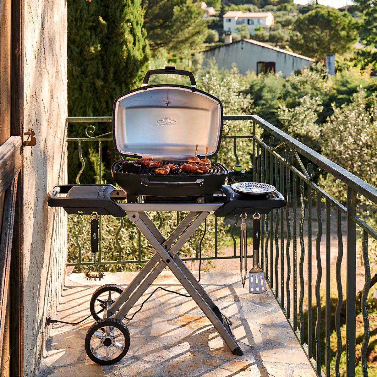 Grill Elektryczny z Wózkiem Napoleon TravelQ Pro 285 Ex