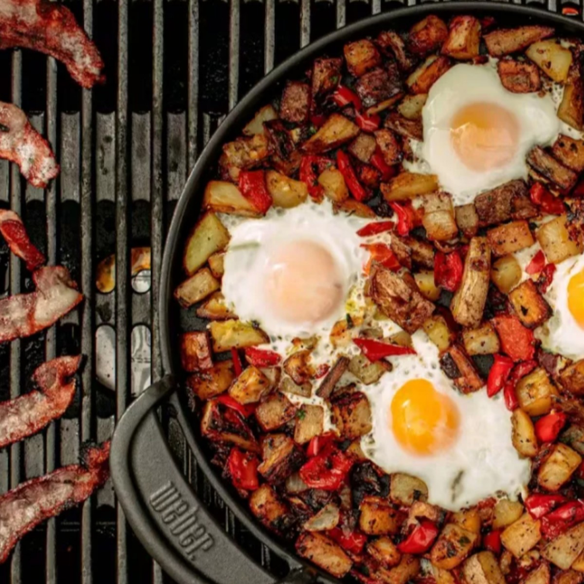 Przenośny Grill Gazowy turystyczny na kółkach Weber Traveler