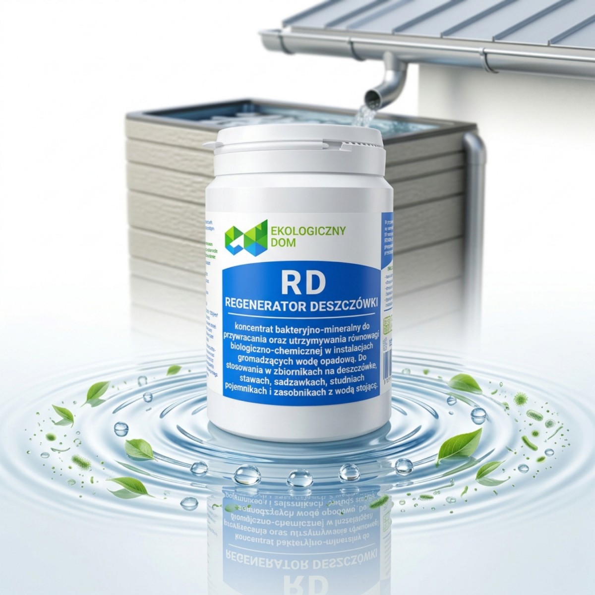 Biozym Regenerator deszczówki RD klarowanie wody deszczowej 500g