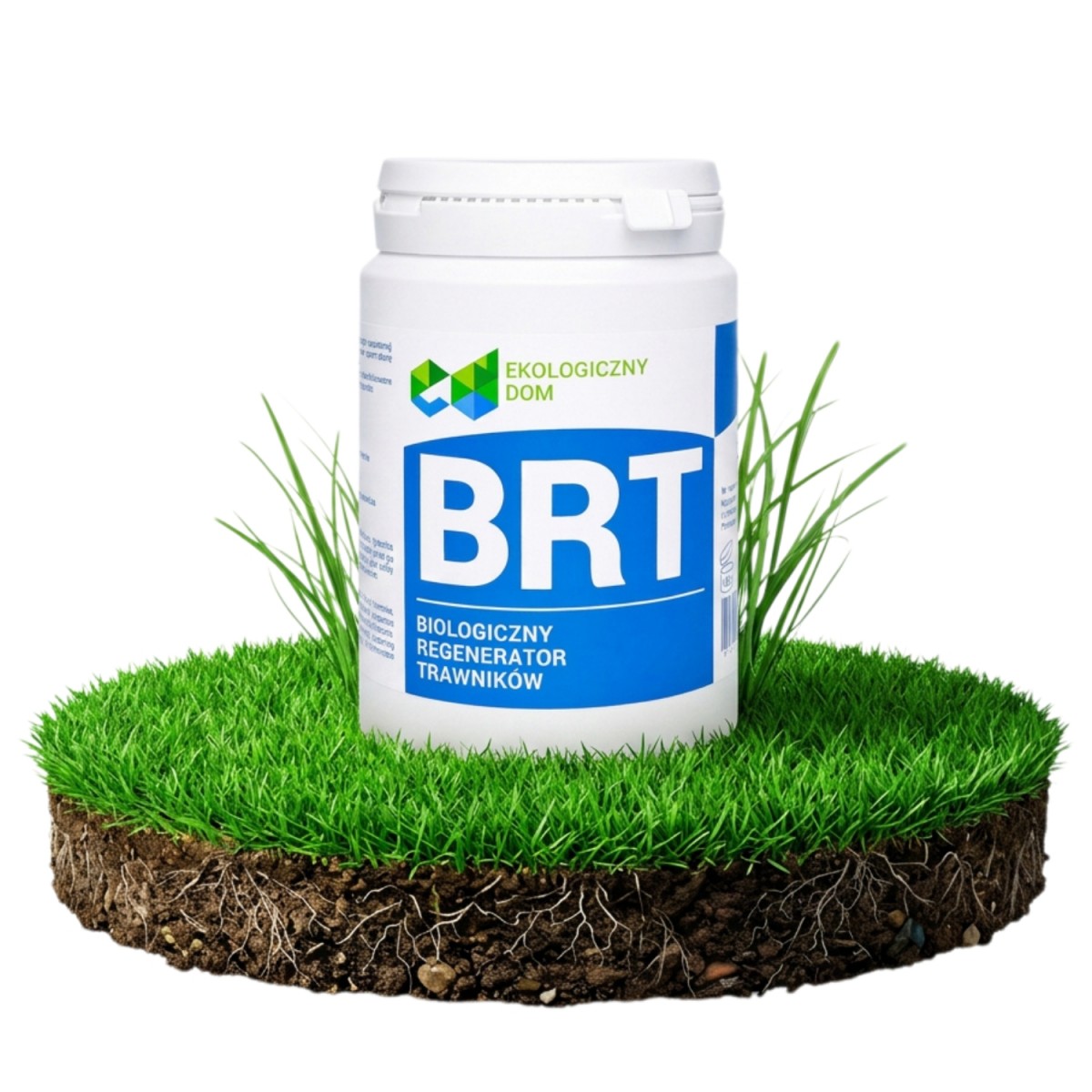 Regenerator Trawników Nawóz Bakterie Glebowe Biozym BRT 500 g