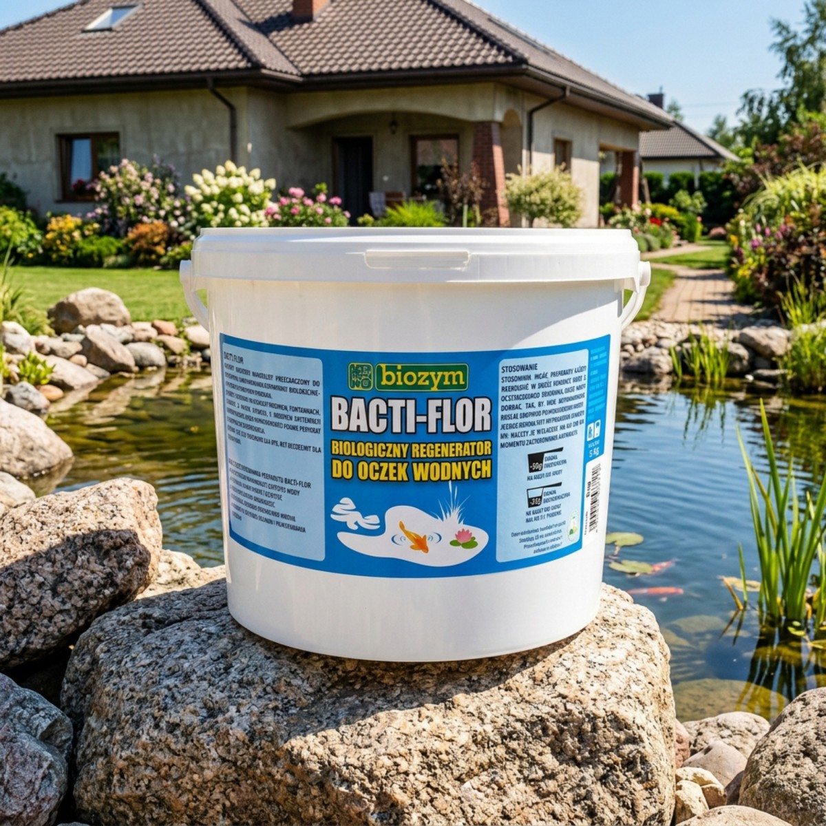 Bacti-Flor Biologiczny Regenerator Oczek i Stawów Bakterie 5 kg