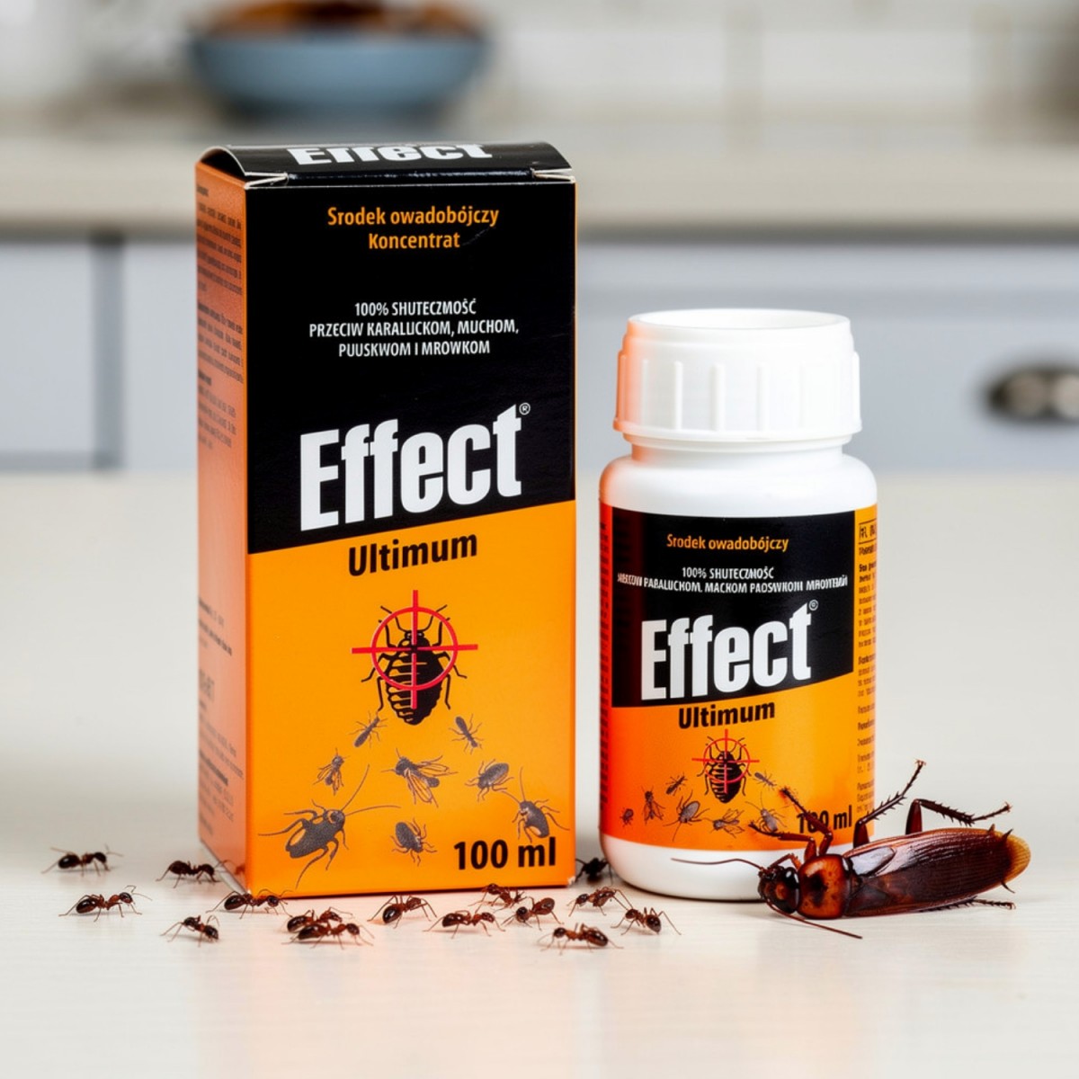 Koncentrat Owadobójczy Oprysk na mrówki muszki Effect Ultimum 100ml