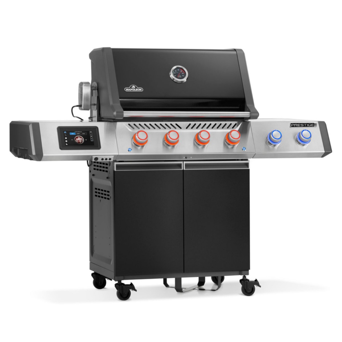 Grill Gazowy Napoleon PRESTIGE Pro 500 RSIB palnik boczny rożen Czarny (PRO500VXRSIBPK-PL)