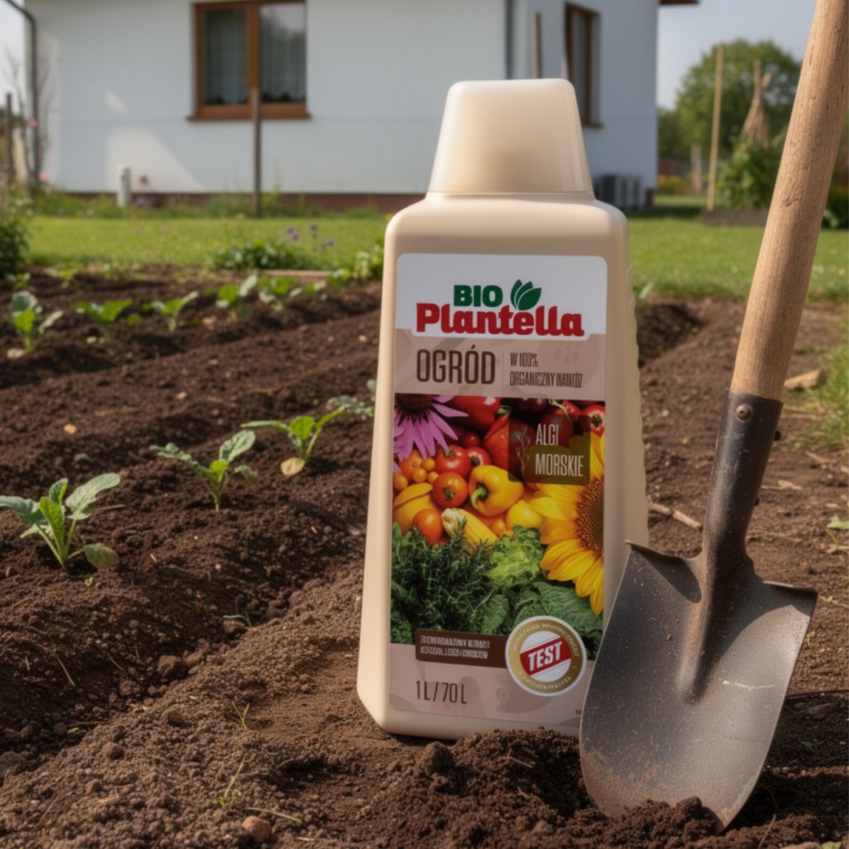 Naturalny nawóz bio plantella ogród z alg morskich wodorostów