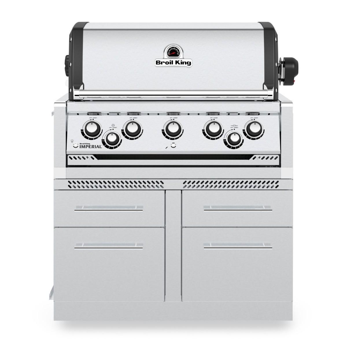 grill broil king imperial serii 500 w korpusie szafki do zabudowy